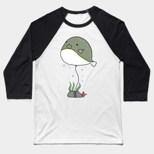 Blowfish Balloon Baseball T-Shirt